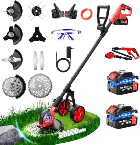 Inch cordless strimmer with - cordless,