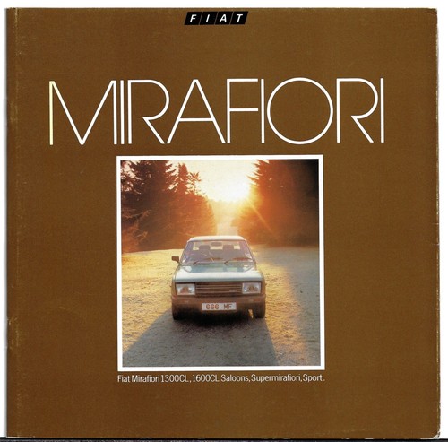 Fiat 131 mirafiori saloon - 131,