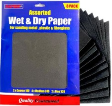 8pcs Assorted Wet And Dry