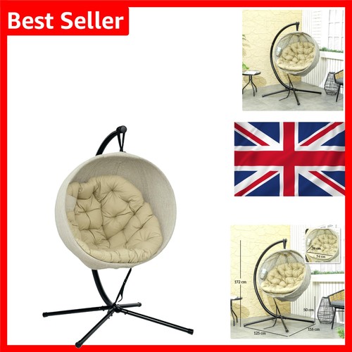 Outsunny hanging egg chair - hanging,
