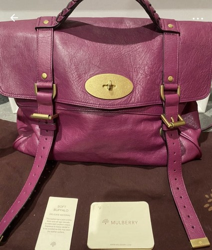 Mulberry alexa oversized - mulberry,
