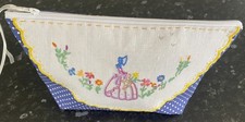 Handmade Makeup Bag, Recycled