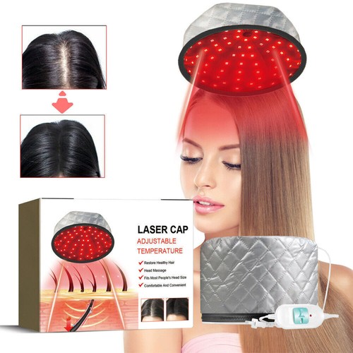 Adjustable heating hair cap - heating,