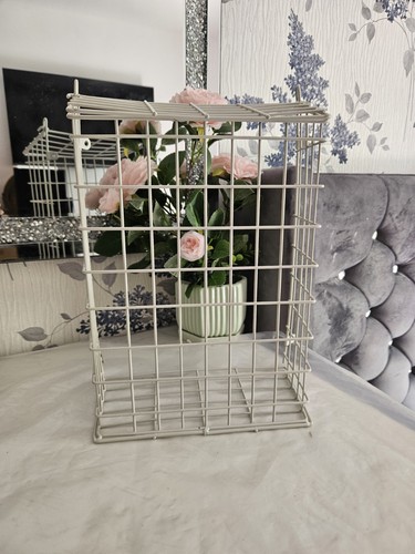 Front door letter box cage - front,