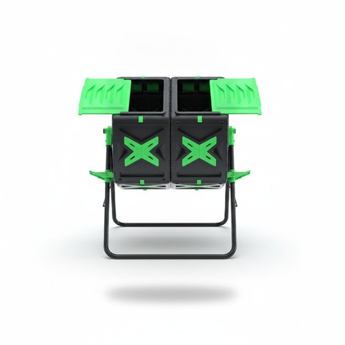 140l compost tumbler bin dual - 140l,