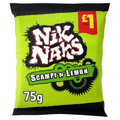 Nik naks scampi n lemon - scampi, 'n'