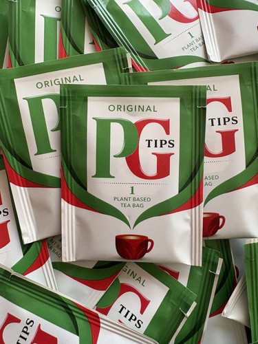 Tips tea bags tagged - tea,