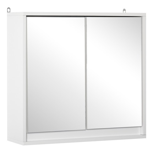 Homcom wall mounted - wall, mirror