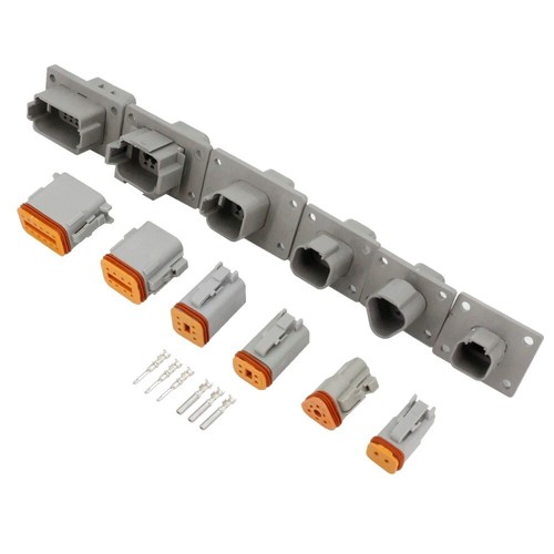 Deutsch panel flange mount - flange,