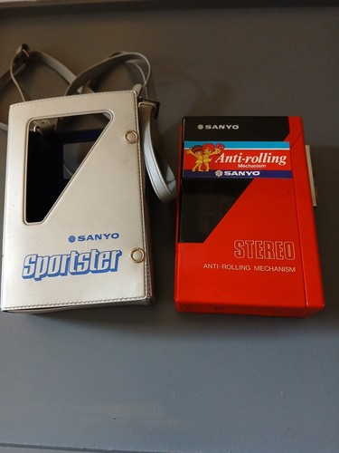 Vintage red sanyo anti - vintage,