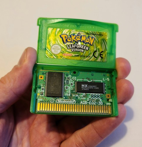 Pokemon leaf green nintendo - pokemon,