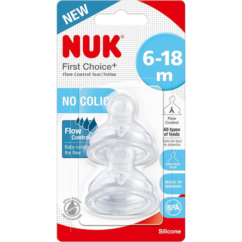 Nuk first choice teats - nuk,