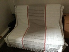 M & S Cotton Throw, New! 182 X 132 Cms, Gorgeous!