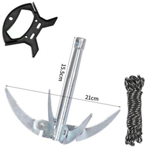 Fishing pondweed rake folding - rake,
