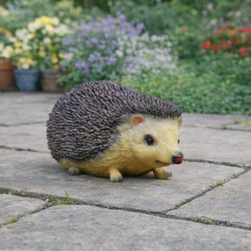 Lifelike hedgehog ornament - lifelike,