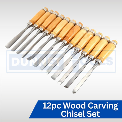 Wood chisel set - chisel, carbon