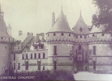 Antique 1930s Print | Château Chaumont France | Vintage Architecture Plate