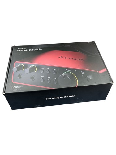 Focusrite scarlett 2i2 4th - 2i2, (4th