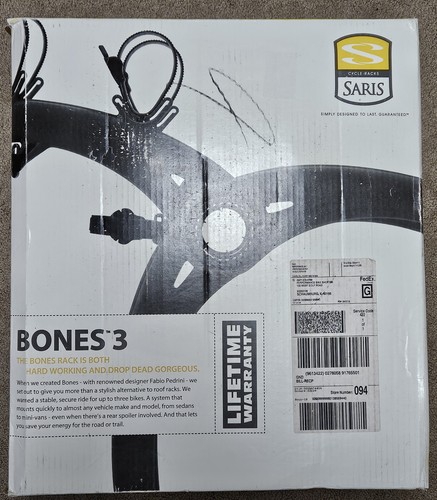 Saris bones bike black - bones, 3-bike