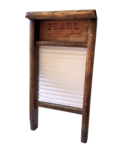 Vintage pearl canada - pearl, washboard