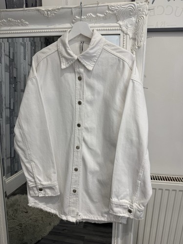 Men white zara denim - zara,