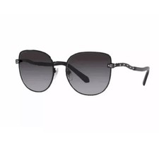 BVLGARI New Genuine Sunglasses Women 6184-B Black/Grey Gradient