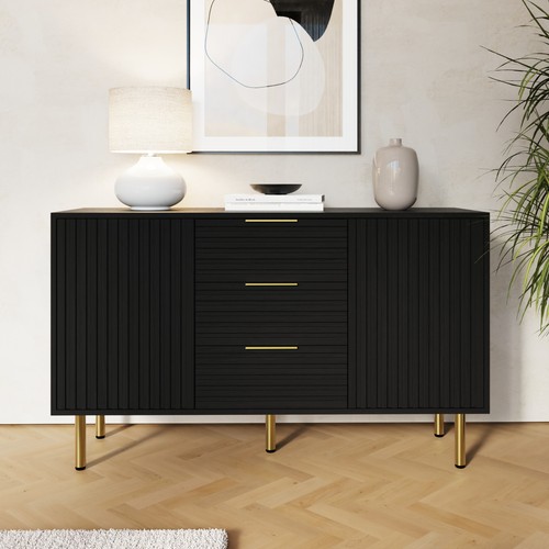 Nervata sideboard black - nervata,