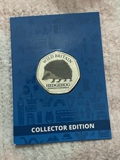 "HEDGEHOG " Colour COLLECTOR EDITION COMMEMORATIVE Coin