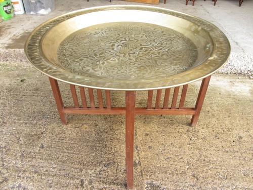 Eastern brass benares folding - brass,