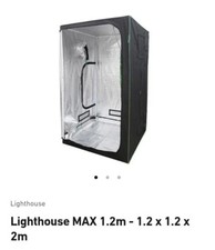 1.2m x 1.2m x 2m grow tent