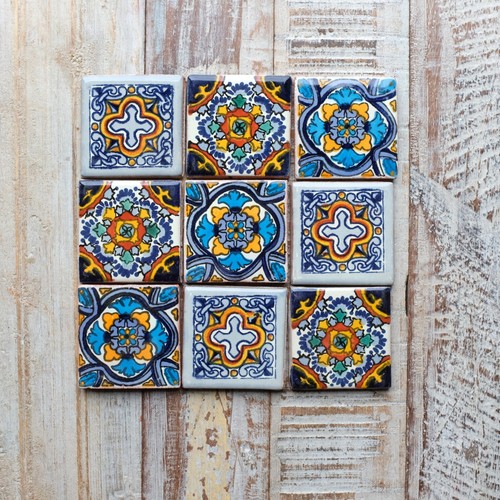 Ceramic mexican tiles - ,