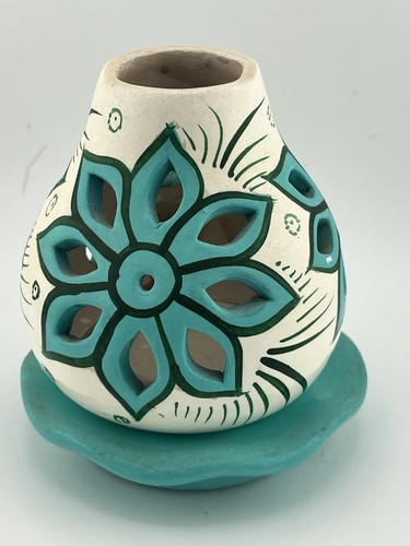 Pottery chiminea fairy lamp - lamp, /