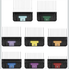 Andis 561475 Premium Clip Animal Comb Set – Built with Plastic, Includes 8 Color