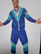 New 80s Shell Suit Mens Fancy