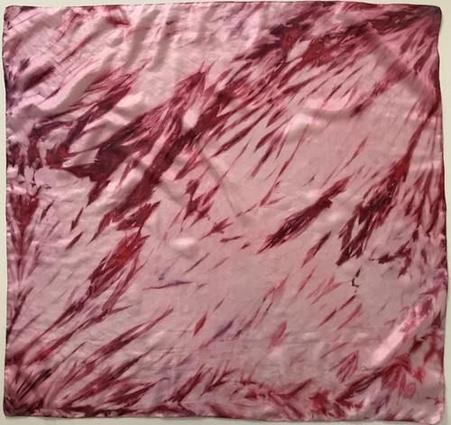 Pink hand stitched - a,
