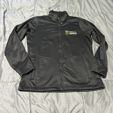 Monster energy NASCAR cup series zip up antigua Polyester Women's Size Medium