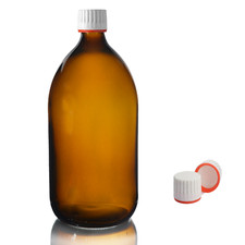 Amber GLASS Medical Bottles