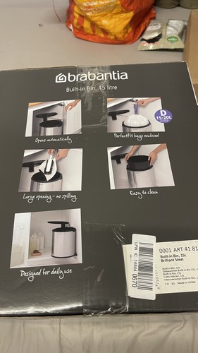 Brabantia built bin 15l - built-in,