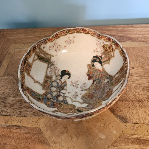 Japanese satsuma bowl kusube - -,