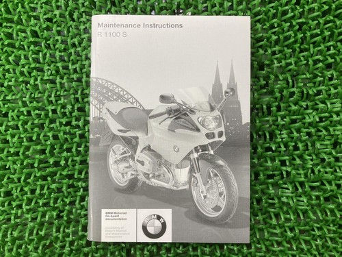 Bmw r1100s owner manual 6th - r1100s, manual,