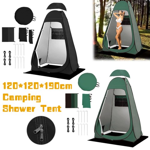 Pop toilet tent - up,