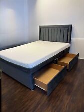 Double Divan Bed Base 4ft,4ft6 or 5ft King. Choose Colour, Storage, Headboard.