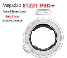 Megadap ETZ21 Pro+ Plus Auto Focus Adapter Sony E lens to Nikon Z Z7 Z6II Zfc Z9