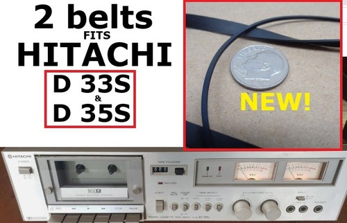 Belts fits hitachi cassette - fits,