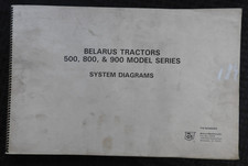 1990s Belarus Tractor OVERSIZE System Manual 505 525 530 532 560 562 800 900 820