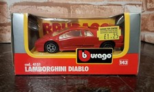 Bburago Red Lamborghini Diablo 1/43 Scale Diecast Model 4151 Burago