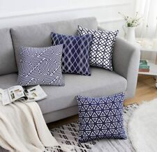 Pack of 4 Extra Deep Standard Sizes Cushion Covers for Bed Sofa Scatters