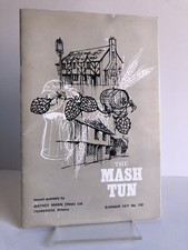 SCARCE "The Mash Tun Summer 1971" Ushers Wiltshire Brewery - vintage booklet