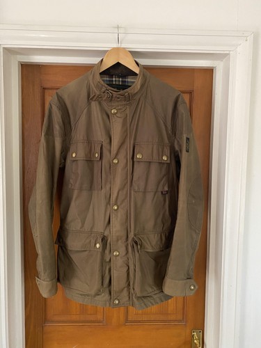 Belstaff jacket men khaki - jacket, xl