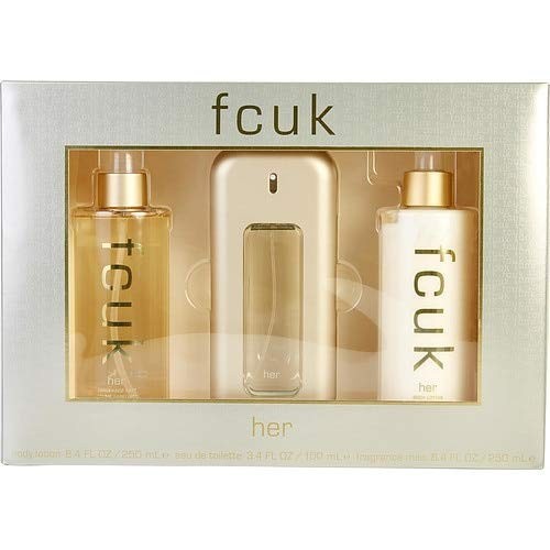 Fcuk her gift set 100ml - fcuk,